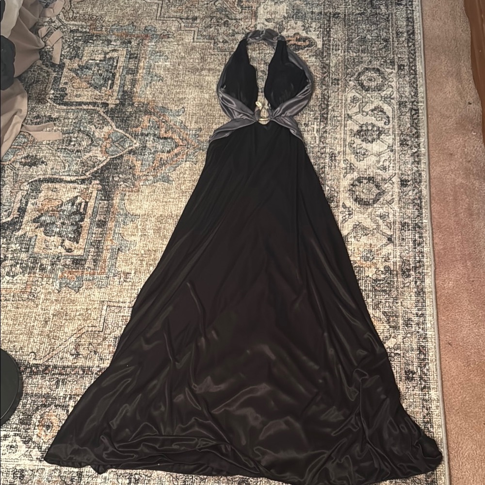 Elegant Plunge Gown